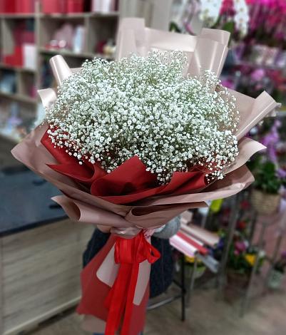 Букет цветов из: Гипсофила в Саркташе